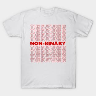 The Future Is Non-Binary //// Gender Identity Genderqueer T-Shirt